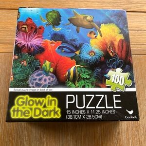 Glow in the Dark 100 piece puzzle Under the Sea